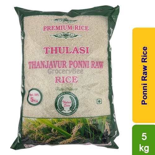 Thulasi Thanjavur Ponni Raw Rice 5kg Thulasi Thanjavur Ponni Raw Rice 5kg