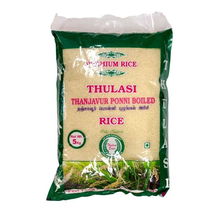 Thulasi Thanjavur Ponni Boiled Rice Thulasi Thanjavur Ponni Boiled Rice